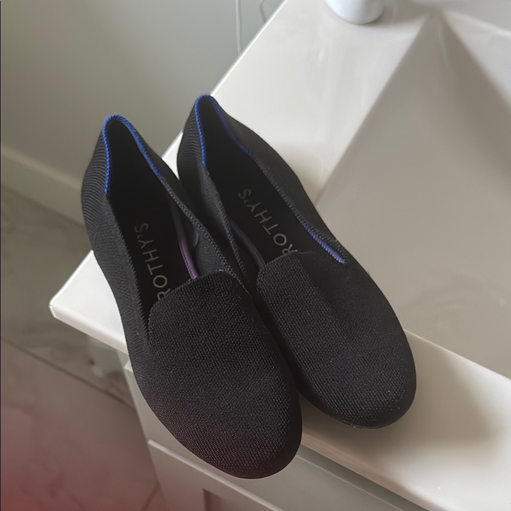 Rothy's Women's Black Loafers 7.5
